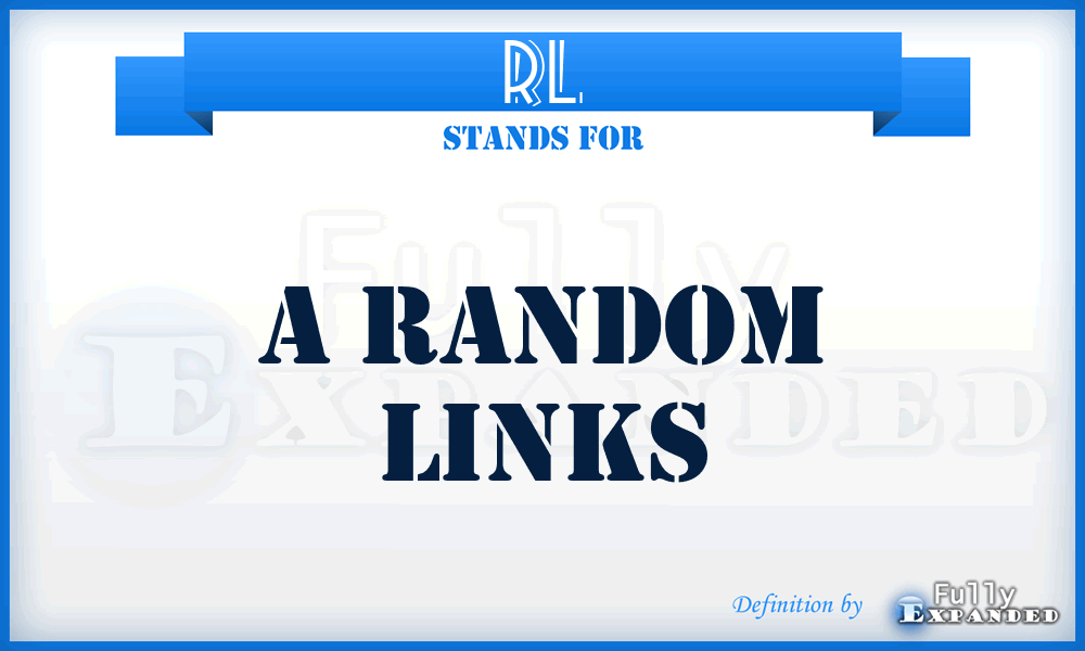 RL - A Random Links