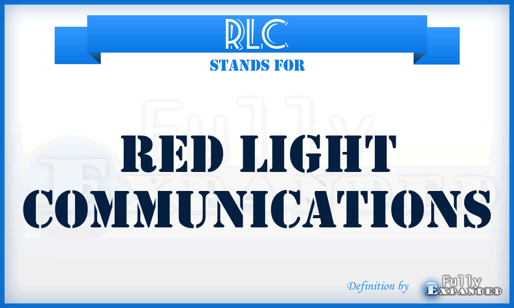 RLC - Red Light Communications