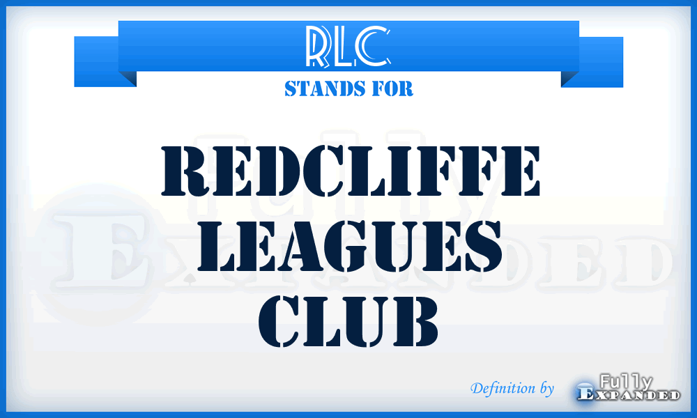 RLC - Redcliffe Leagues Club