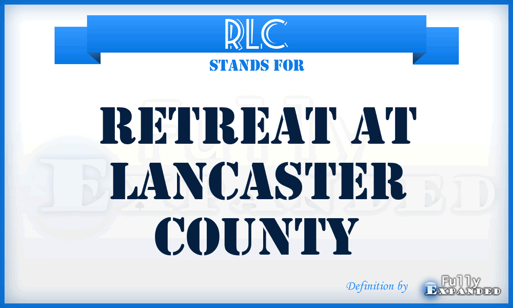 RLC - Retreat at Lancaster County