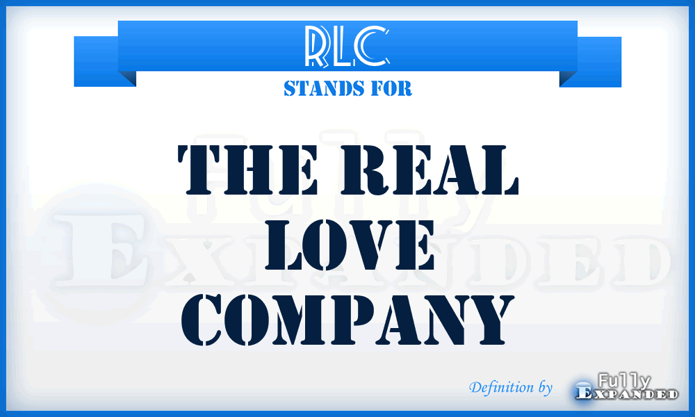 RLC - The Real Love Company