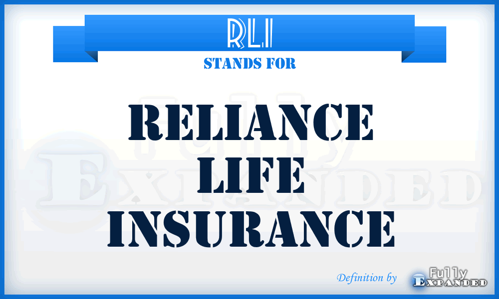 RLI - Reliance Life Insurance