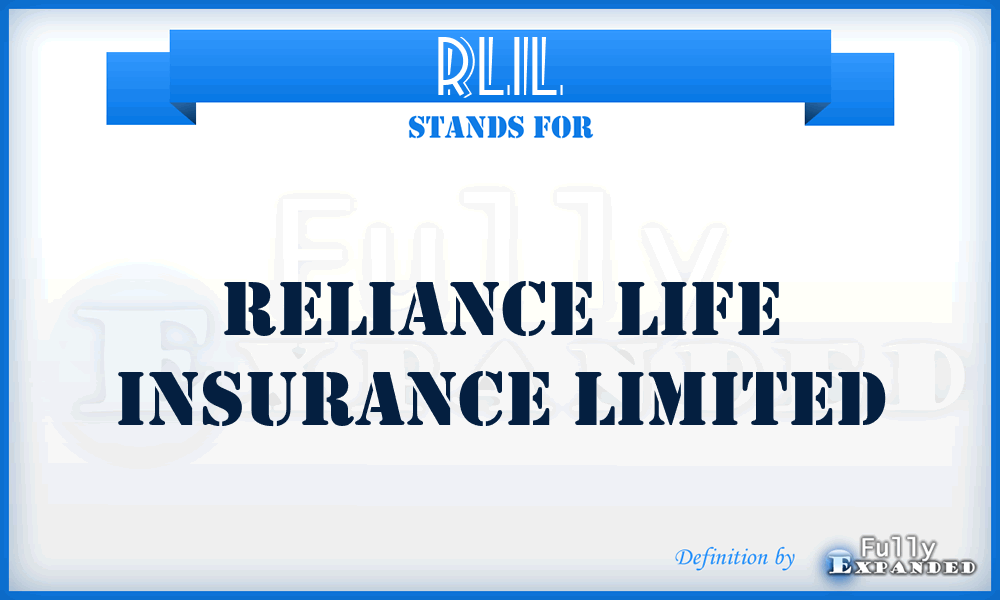 RLIL - Reliance Life Insurance Limited