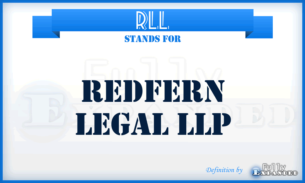 RLL - Redfern Legal LLP