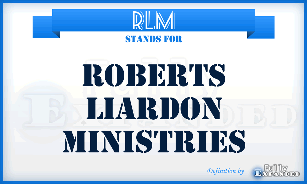 RLM - Roberts Liardon Ministries