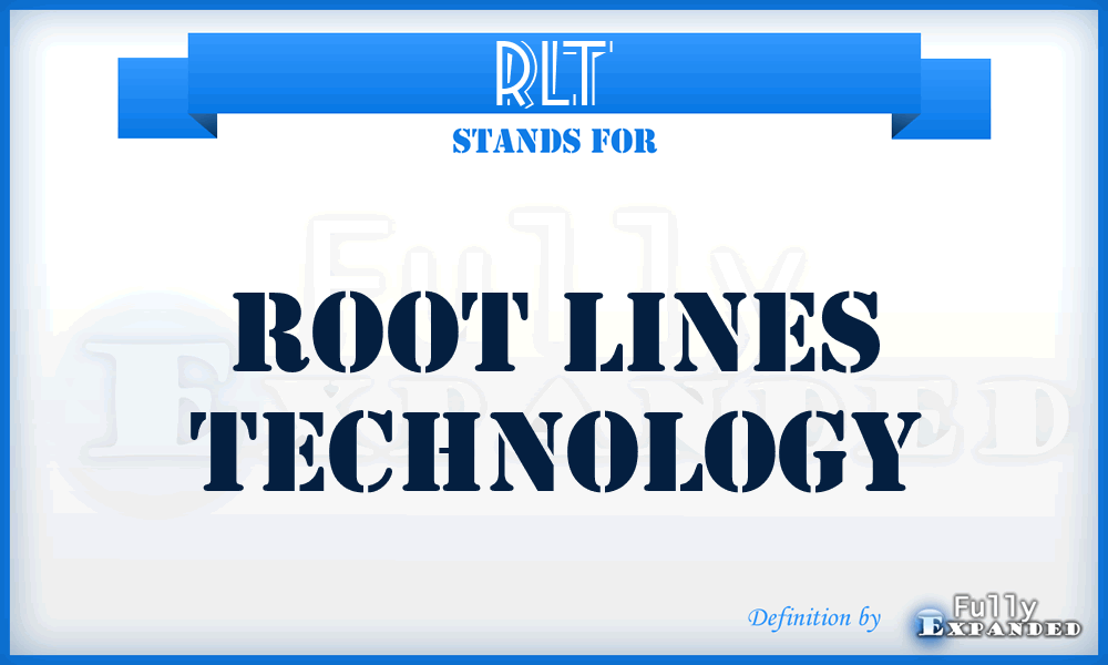 RLT - Root Lines Technology