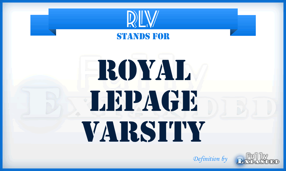 RLV - Royal Lepage Varsity