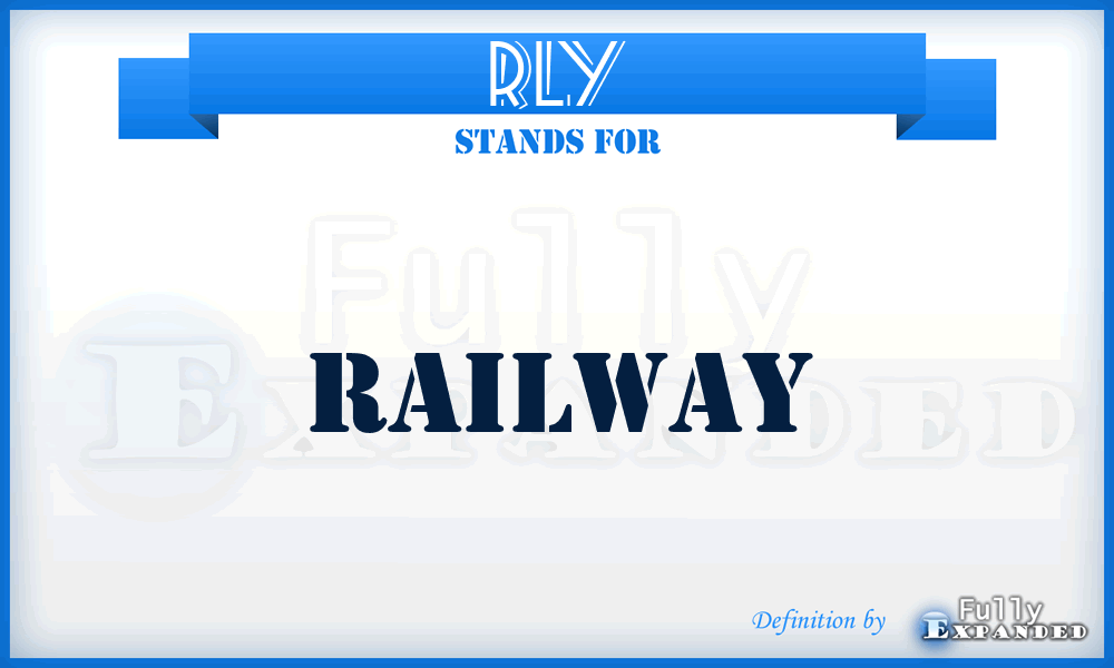 RLY - Railway