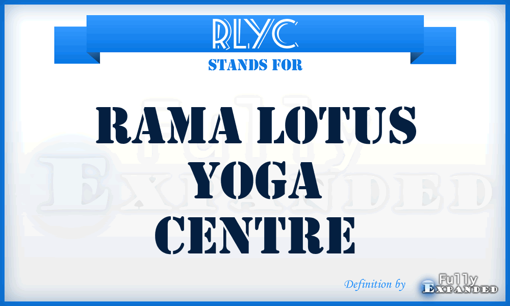 RLYC - Rama Lotus Yoga Centre