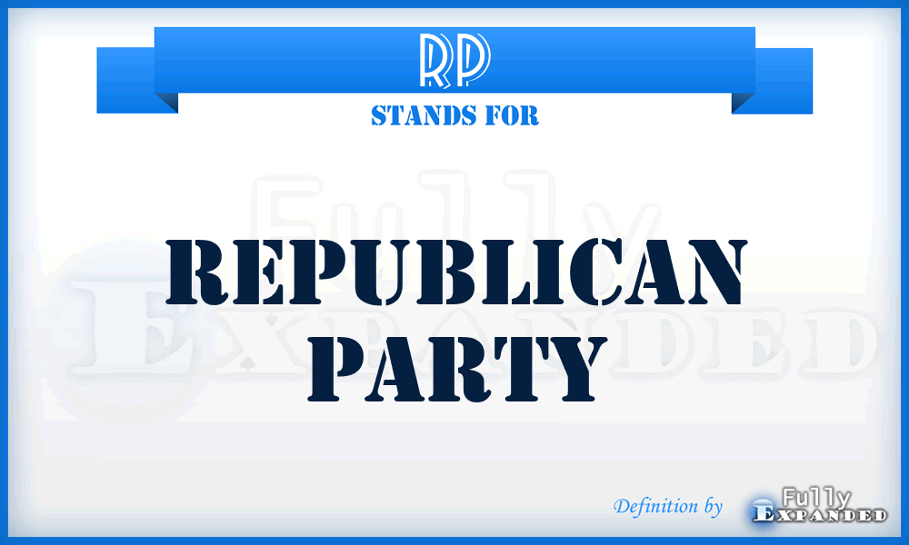 RP - Republican Party
