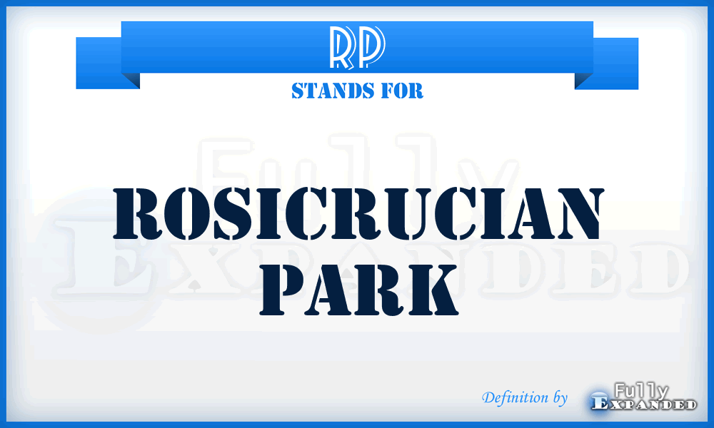 RP - Rosicrucian Park