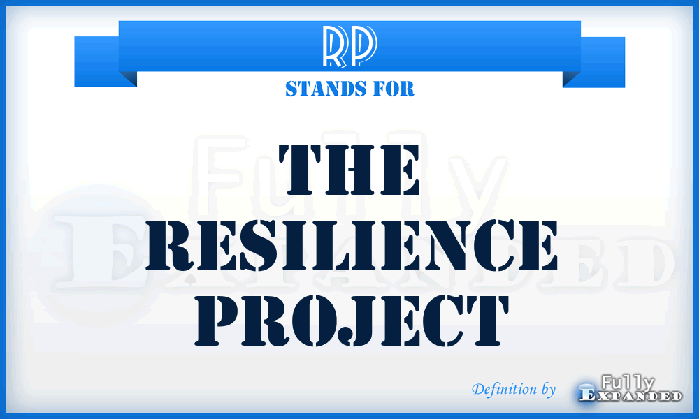 RP - The Resilience Project