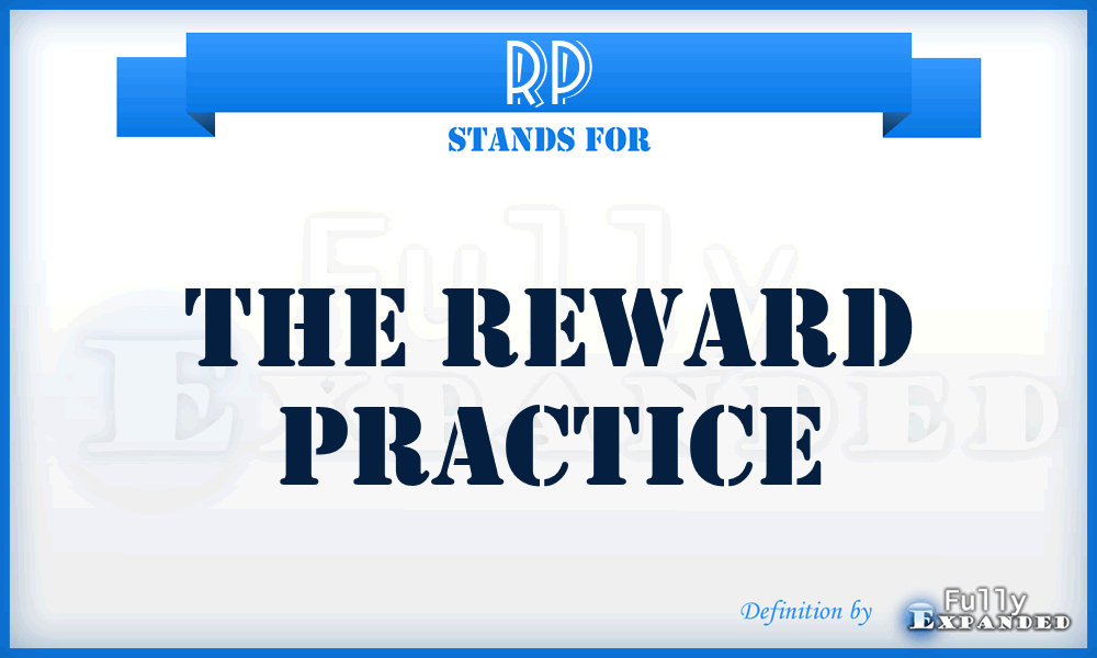 RP - The Reward Practice