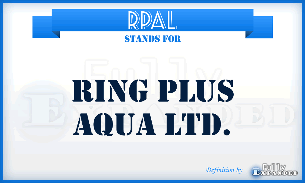 RPAL - Ring Plus Aqua Ltd.