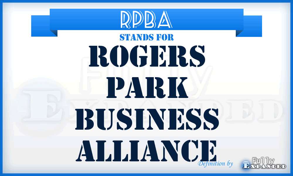 RPBA - Rogers Park Business Alliance