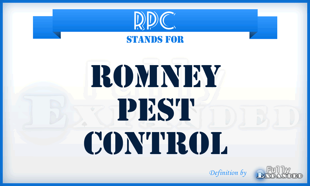 RPC - Romney Pest Control