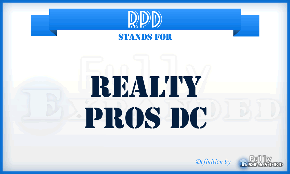 RPD - Realty Pros Dc