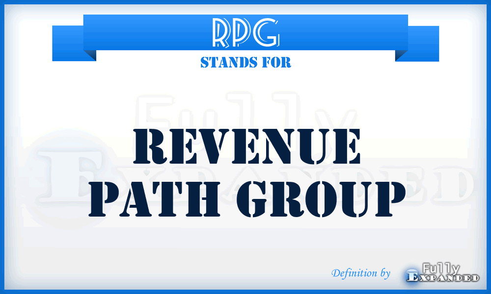 RPG - Revenue Path Group