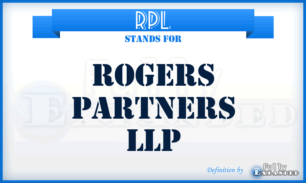 RPL - Rogers Partners LLP