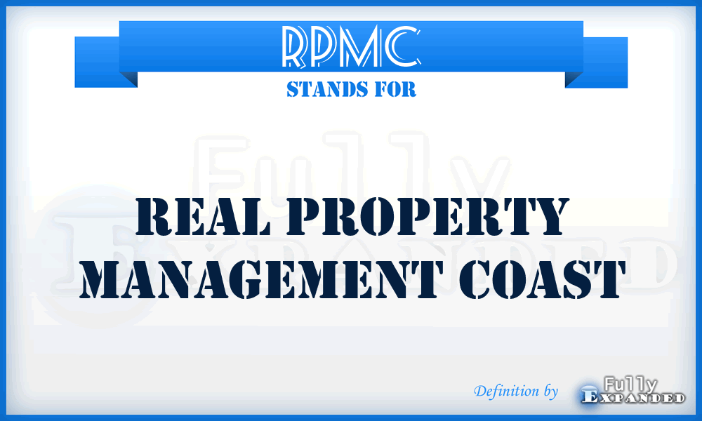 RPMC - Real Property Management Coast