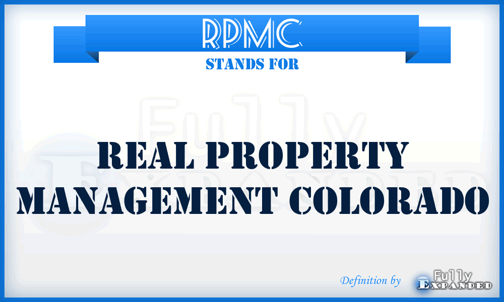 RPMC - Real Property Management Colorado