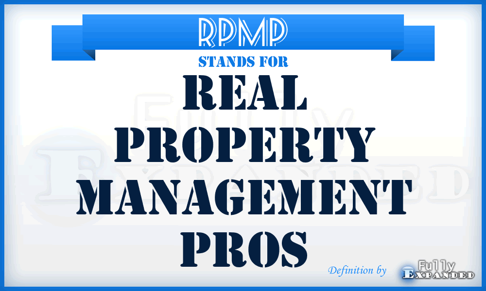 RPMP - Real Property Management Pros