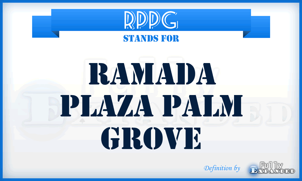 RPPG - Ramada Plaza Palm Grove