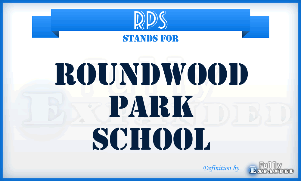 RPS - Roundwood Park School