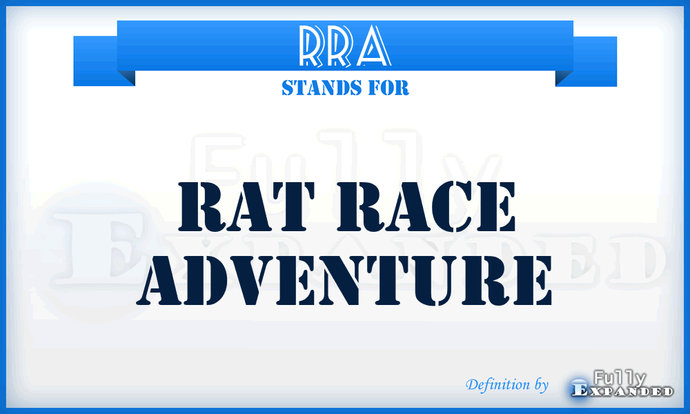 RRA - Rat Race Adventure