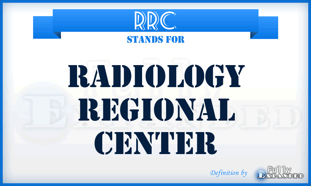 RRC - Radiology Regional Center