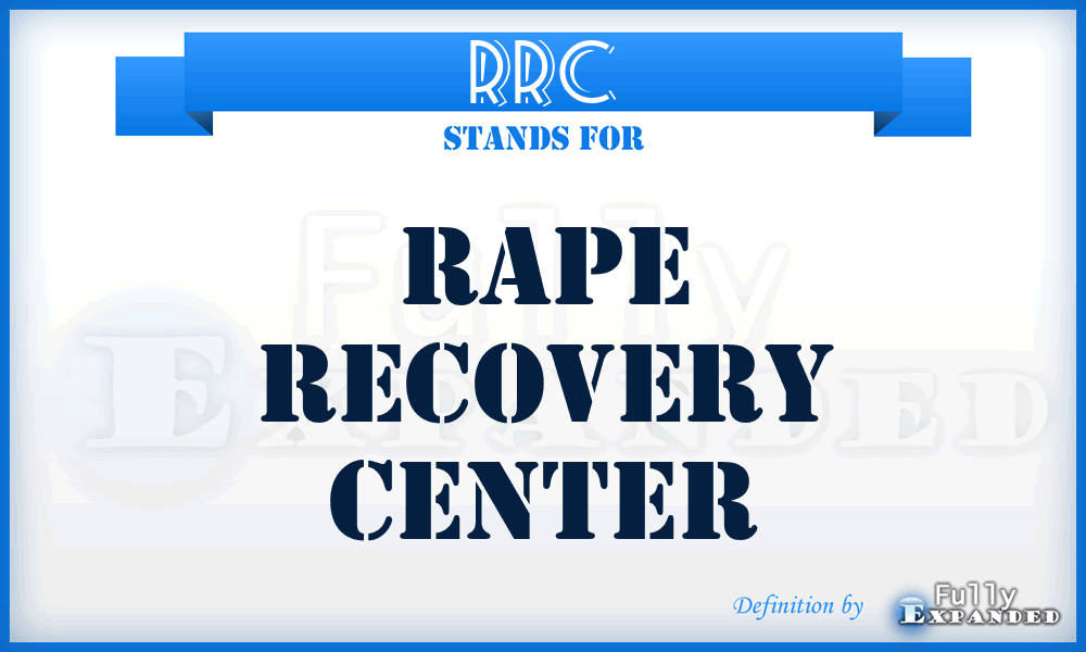RRC - Rape Recovery Center