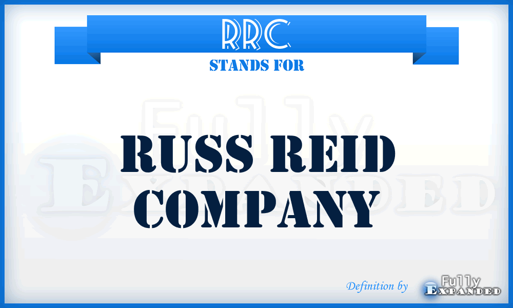RRC - Russ Reid Company