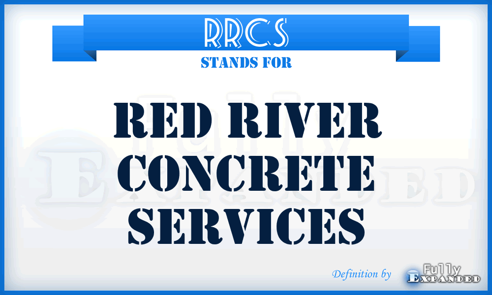 RRCS - Red River Concrete Services