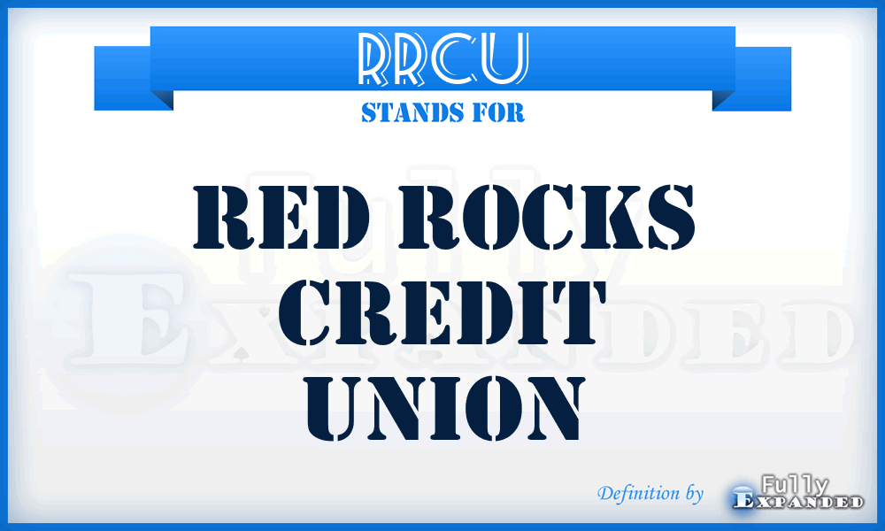 RRCU - Red Rocks Credit Union