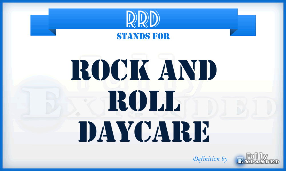 RRD - Rock and Roll Daycare