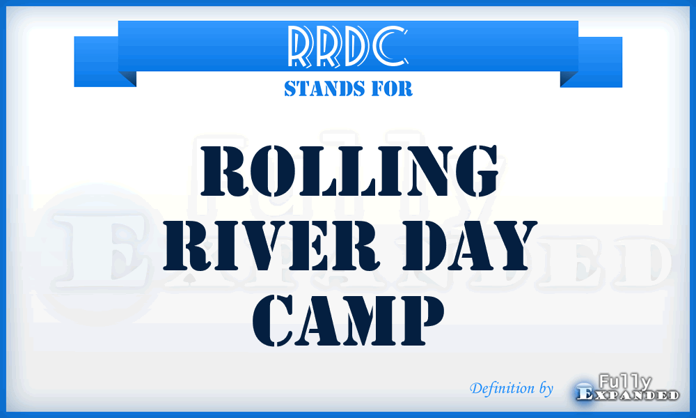 RRDC - Rolling River Day Camp