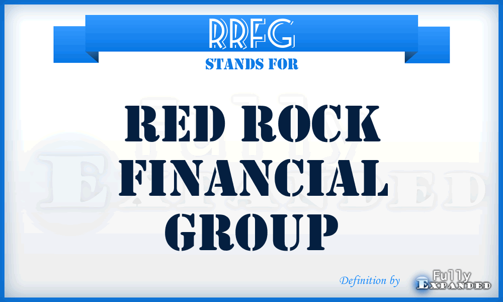 RRFG - Red Rock Financial Group