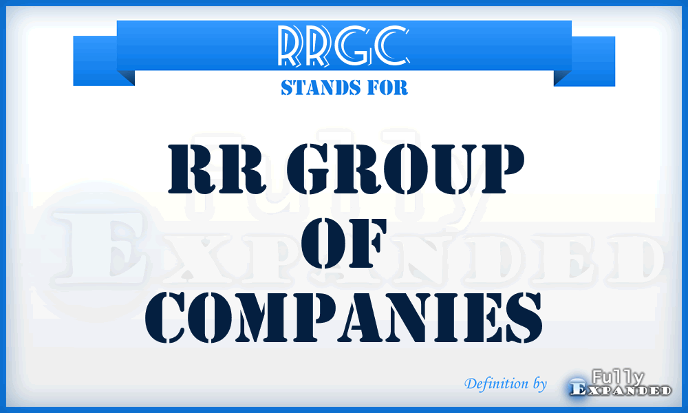 RRGC - RR Group of Companies