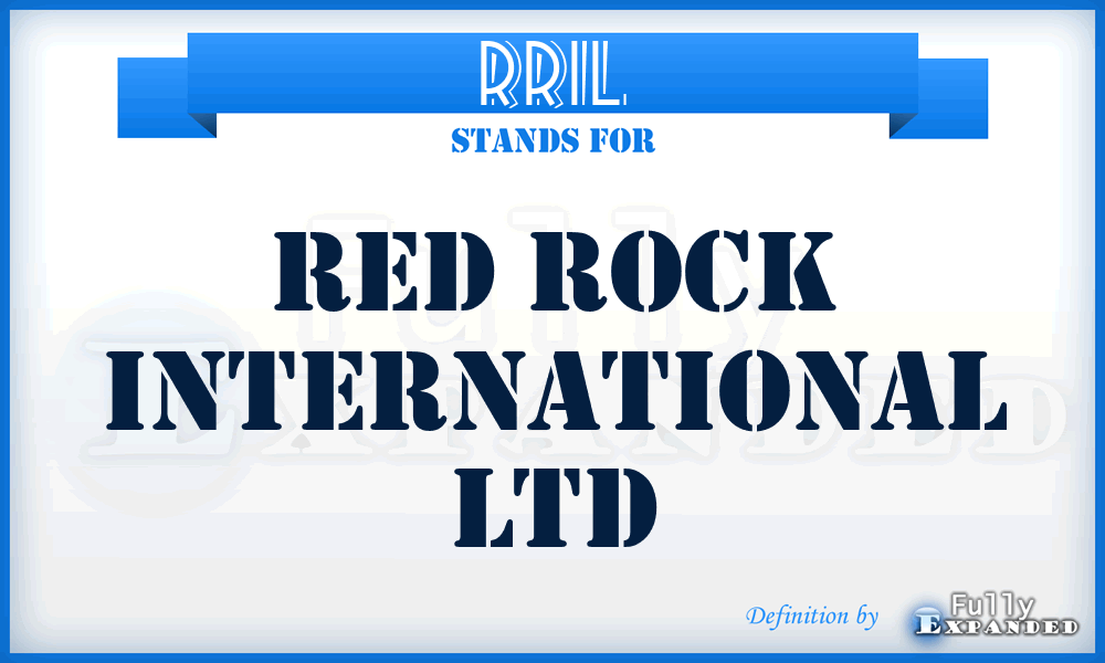 RRIL - Red Rock International Ltd