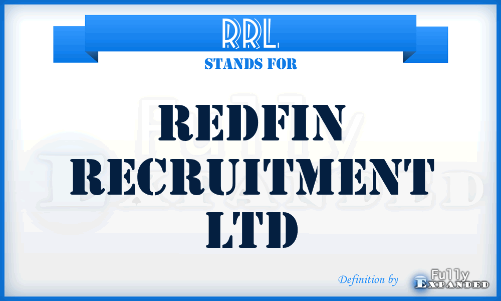 RRL - Redfin Recruitment Ltd