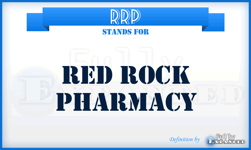 RRP - Red Rock Pharmacy