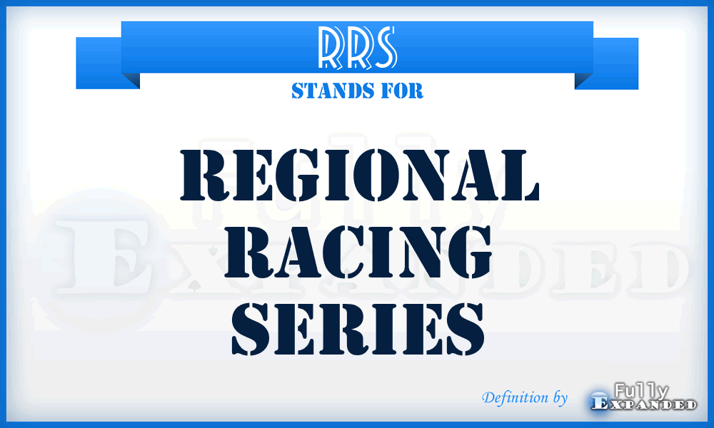 RRS - Regional Racing Series