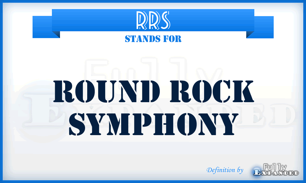 RRS - Round Rock Symphony