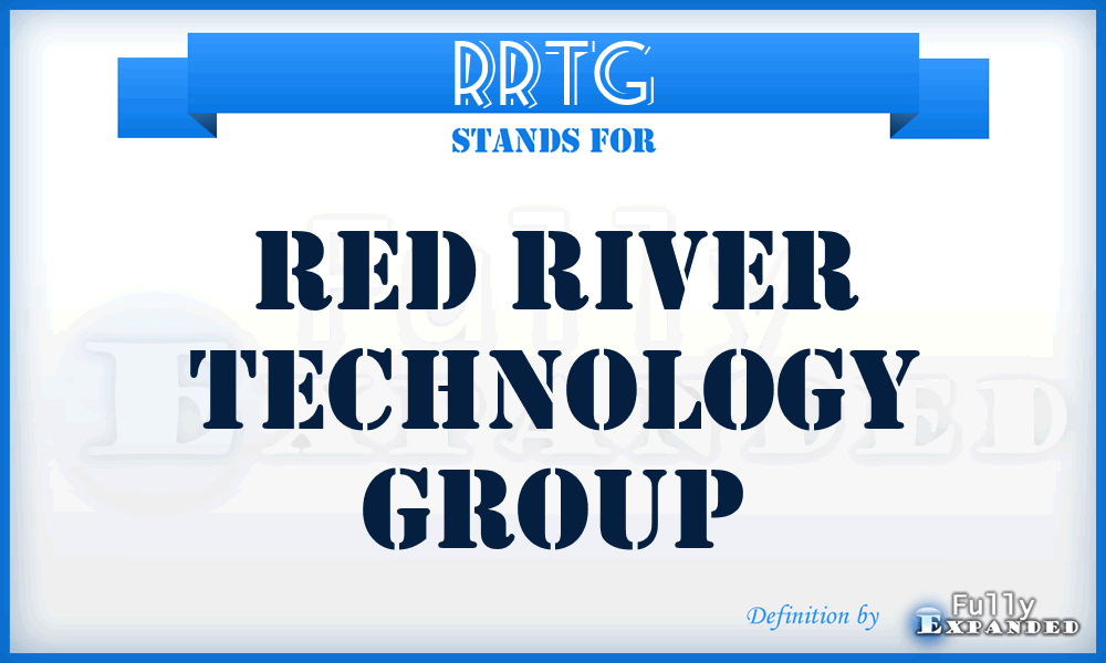 RRTG - Red River Technology Group