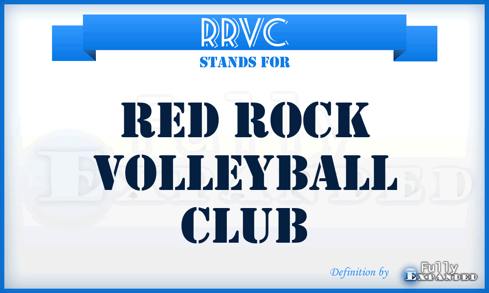 RRVC - Red Rock Volleyball Club