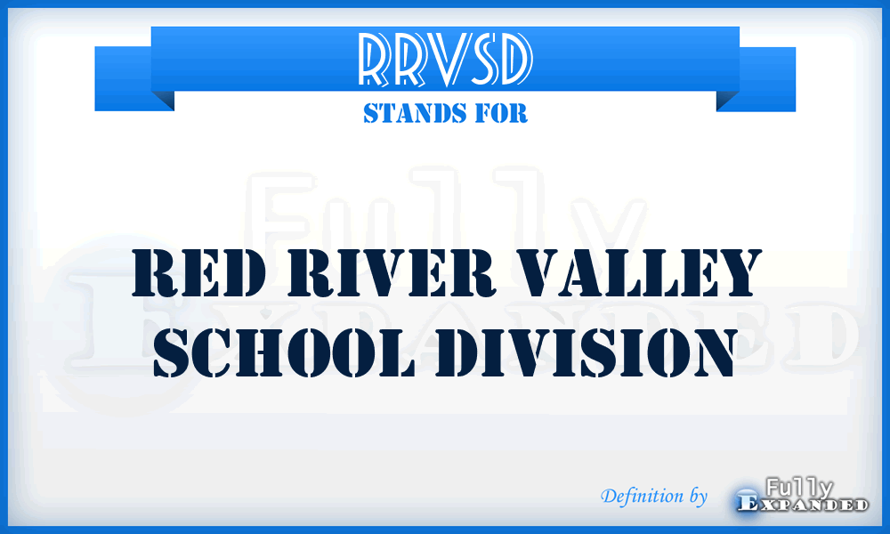 RRVSD - Red River Valley School Division