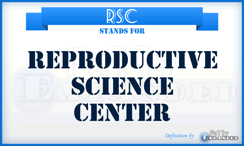 RSC - Reproductive Science Center