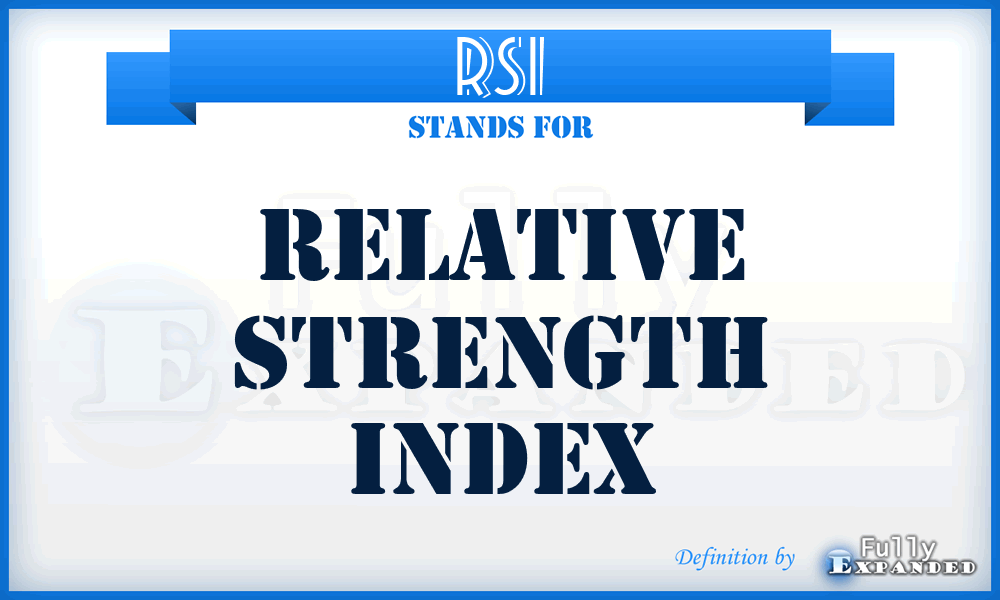 RSI - Relative Strength Index