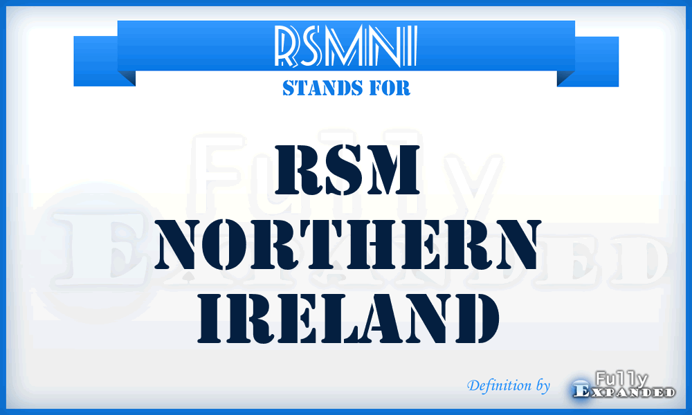 RSMNI - RSM Northern Ireland