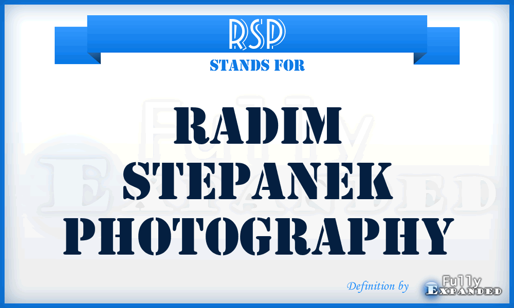 RSP - Radim Stepanek Photography